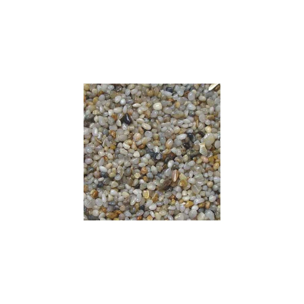 Gruntas akvariumui gelsvas margas 3-5 mm, 5 kg