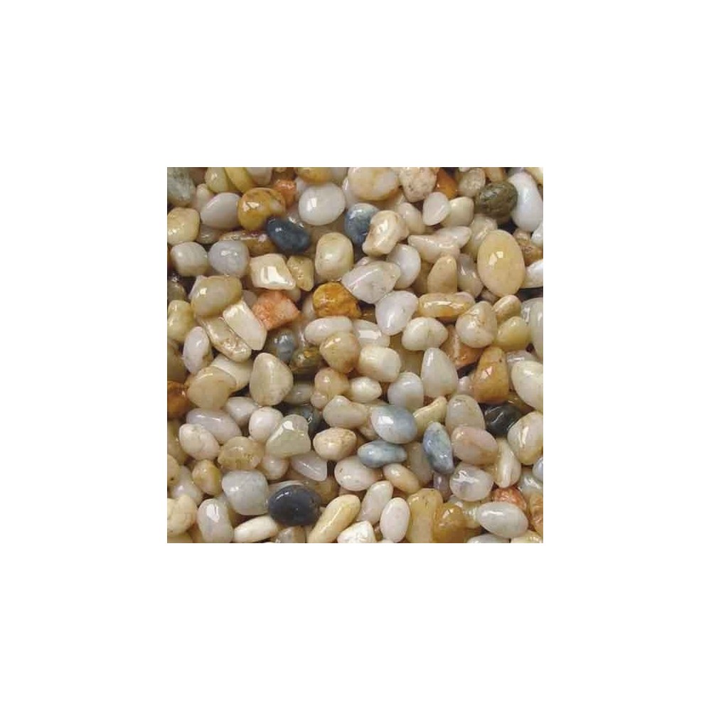 Gruntas akvariumui gelsvas margas 6-8 mm, 5 kg