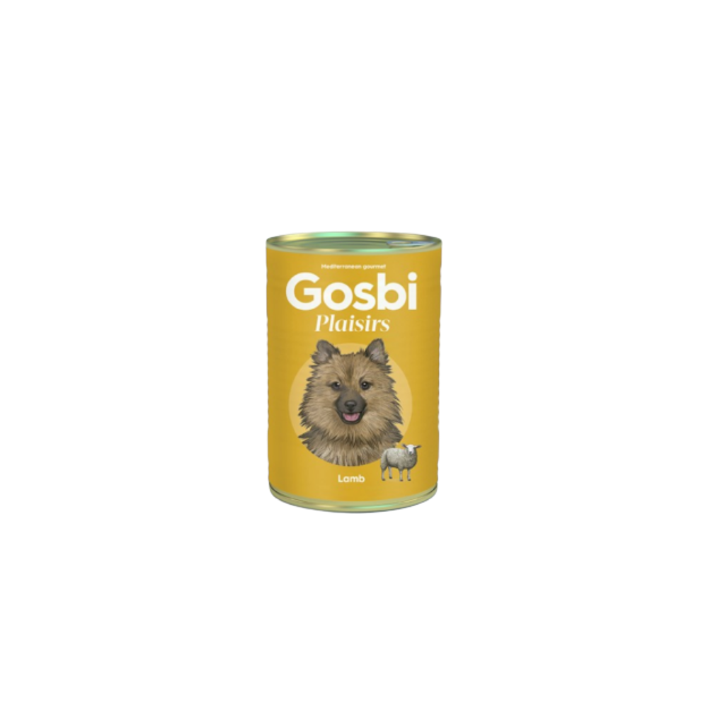 Gosbi Plaisirs Lamb konservai šunims su ėriena 400 g