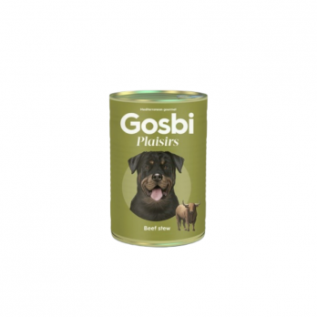 *Gosbi Plaisirs Beef Stew konservai šunims su jautiena 370 g