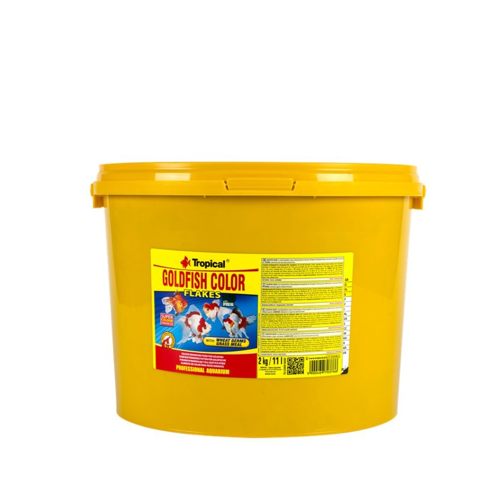 Tropical Goldfish Color pašaras auksinėms žuvelėms 11 l (2 kg)