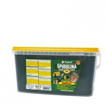 Tropical Super Spirulina Forte 36% Granulat pašaras žuvims 5 l (3 kg)