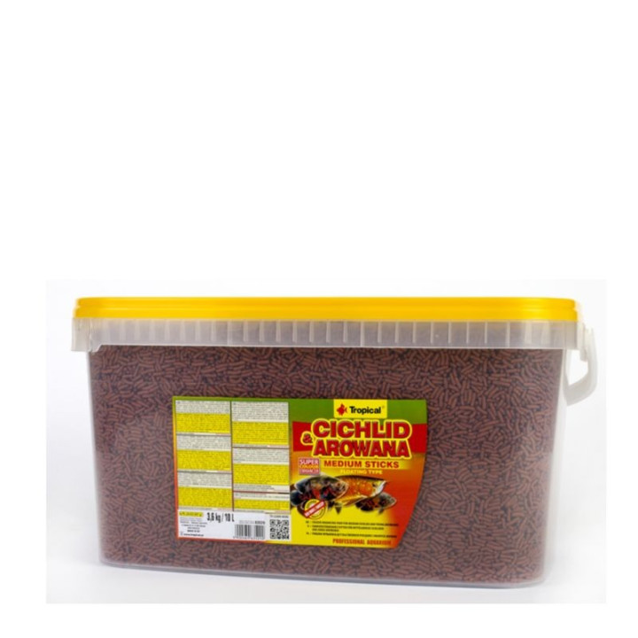 Maistas arovanoms ir ciklidams Tropical Cichlid&Arowana Medium Sticks