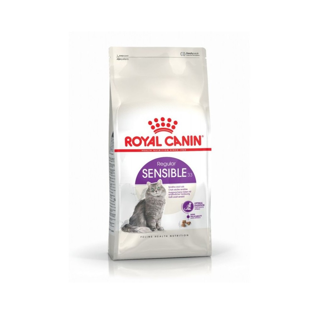 Royal Canin FHN Regular Sensible 33 maistas jautrią virškinimo sistemą turinčioms katėms 10 kg