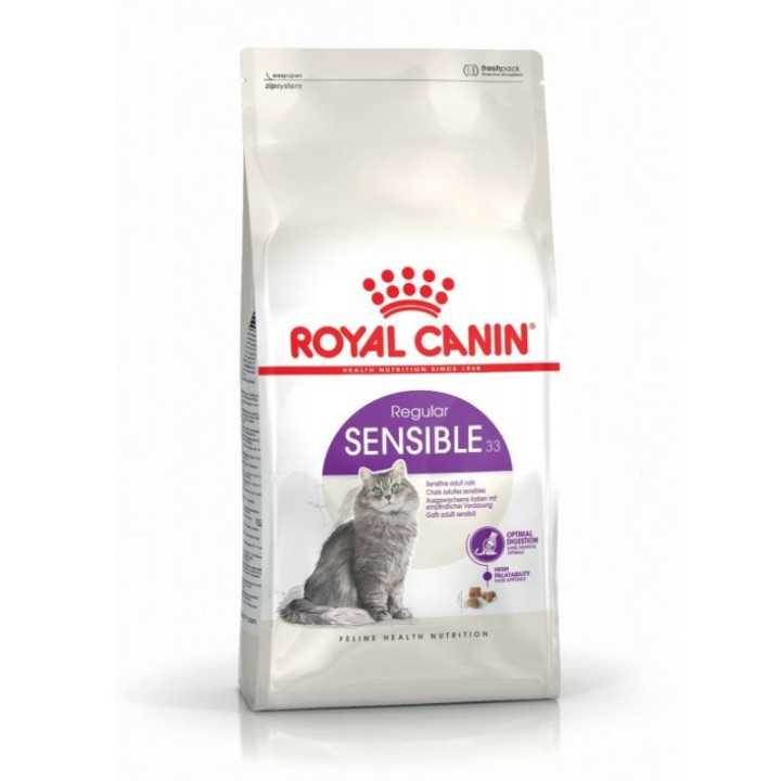 Kačių maistas Royal Canin FHN Regular Sensible 33 10 kg | Akvazoo.lt