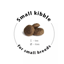 Happy Dog Mini Neuseeland visavertis pašaras mažų veislių suaugusiems šunims su ėriena ir ryžiais, 2x10 kg - nuotrauka 3