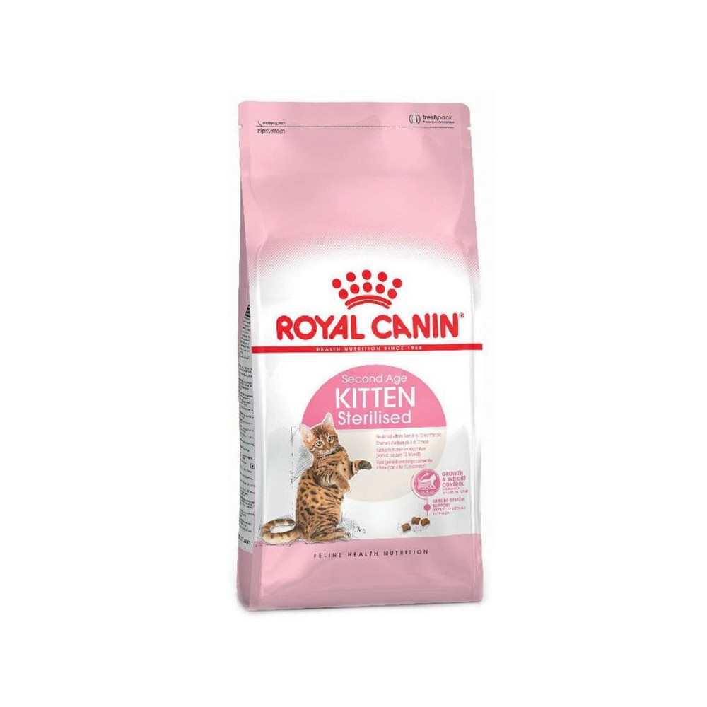 Royal Canin FHN Second Age Kitten Sterilised maistas sterilizuotiems/kastruotiems kačiukams 2 kg
