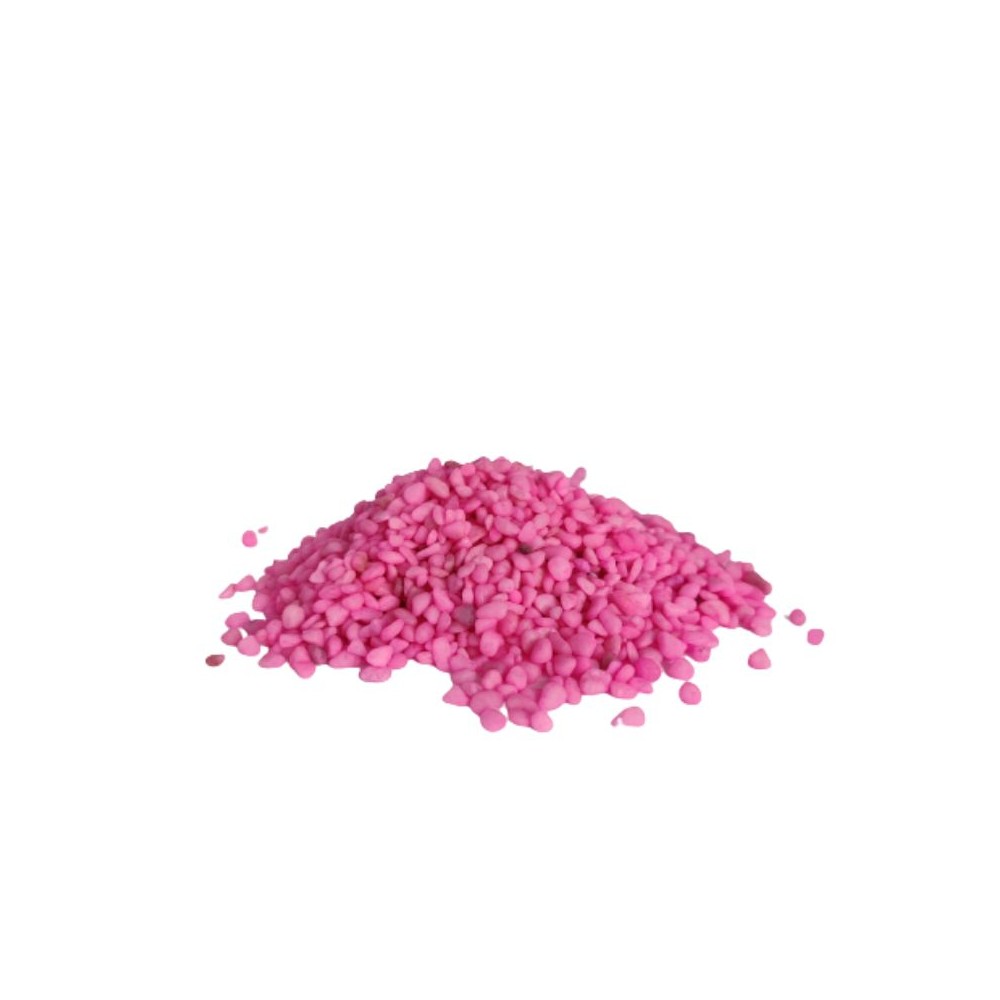 *Gruntas akvariumui, rožinis, 2 - 3 mm, 0,5 kg