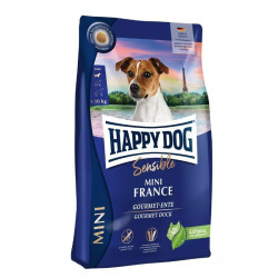 Happy Dog Mini France visavertis pašaras mažų veislių suaugusiems šunims su antiena ir bulvėmis 4 kg - nuotrauka 2