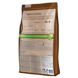 Happy Dog Mini Canada visavertis pašaras suaugusiems mažų veislių šunims su lašiša, triušiena ir ėriena, 4 kg - nuotrauka 5
