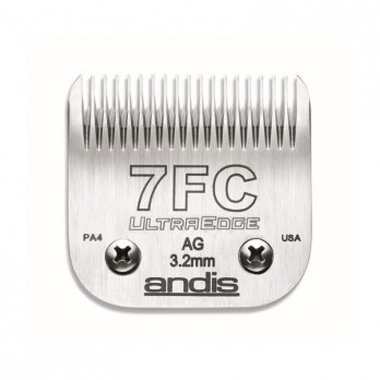 Andis plaukų kirpimo peiliukai UltraEdge Size 7FC, 1/8" - 3.2 mm