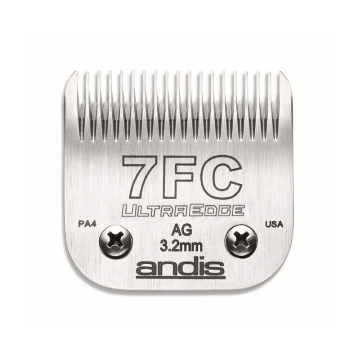 Andis plaukų kirpimo peiliukai UltraEdge Size 7FC, 1/8" - 3.2 mm