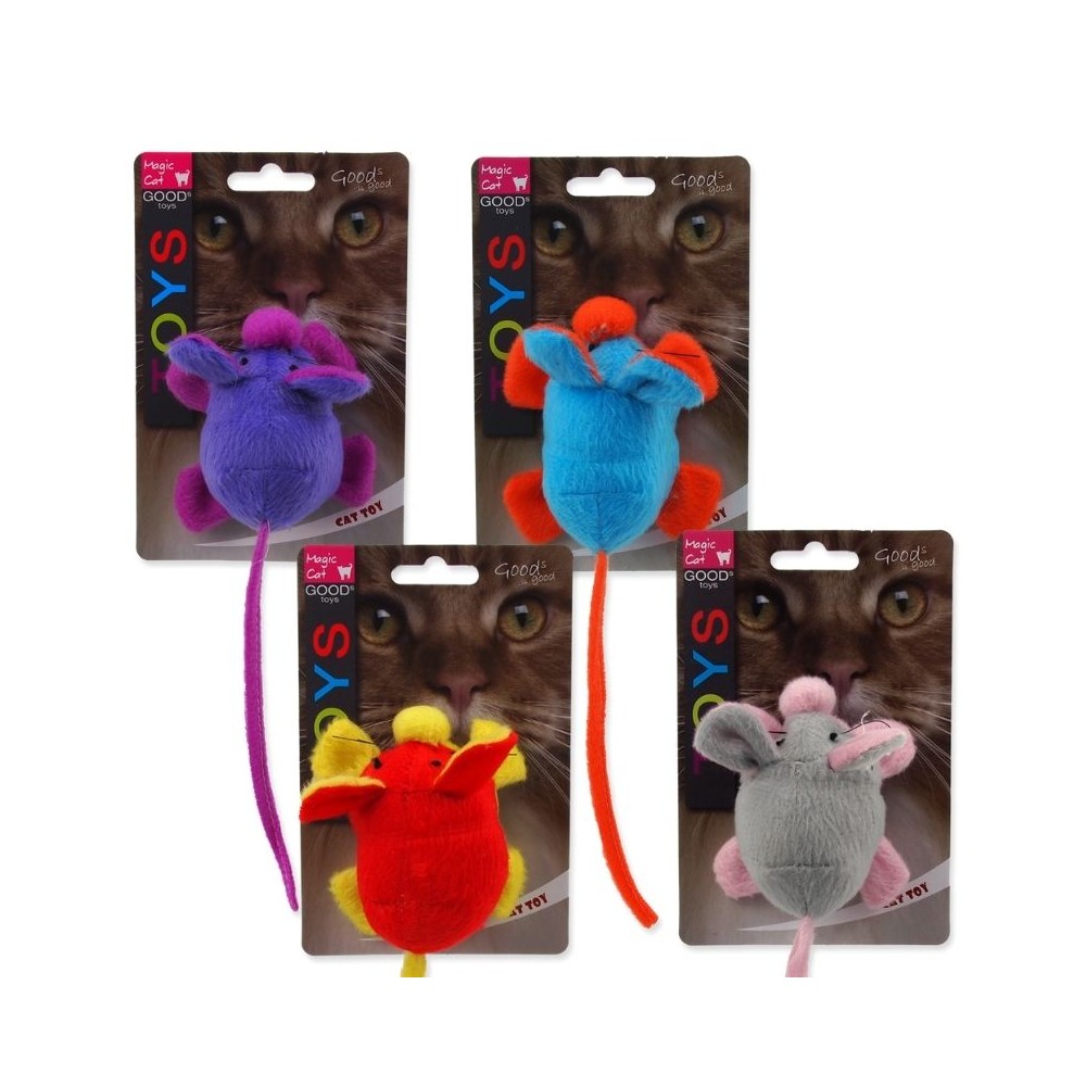 Žaislas katėms barškanti pelytė su katžole Magic Cat, 22,5 cm