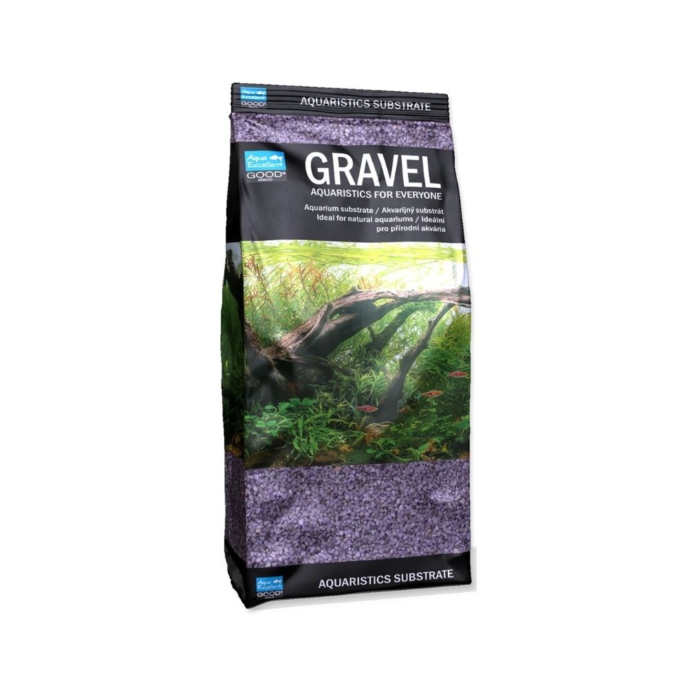 Gruntas akvariumui, violetinis, 1,6 - 2,2 mm, 1 kg