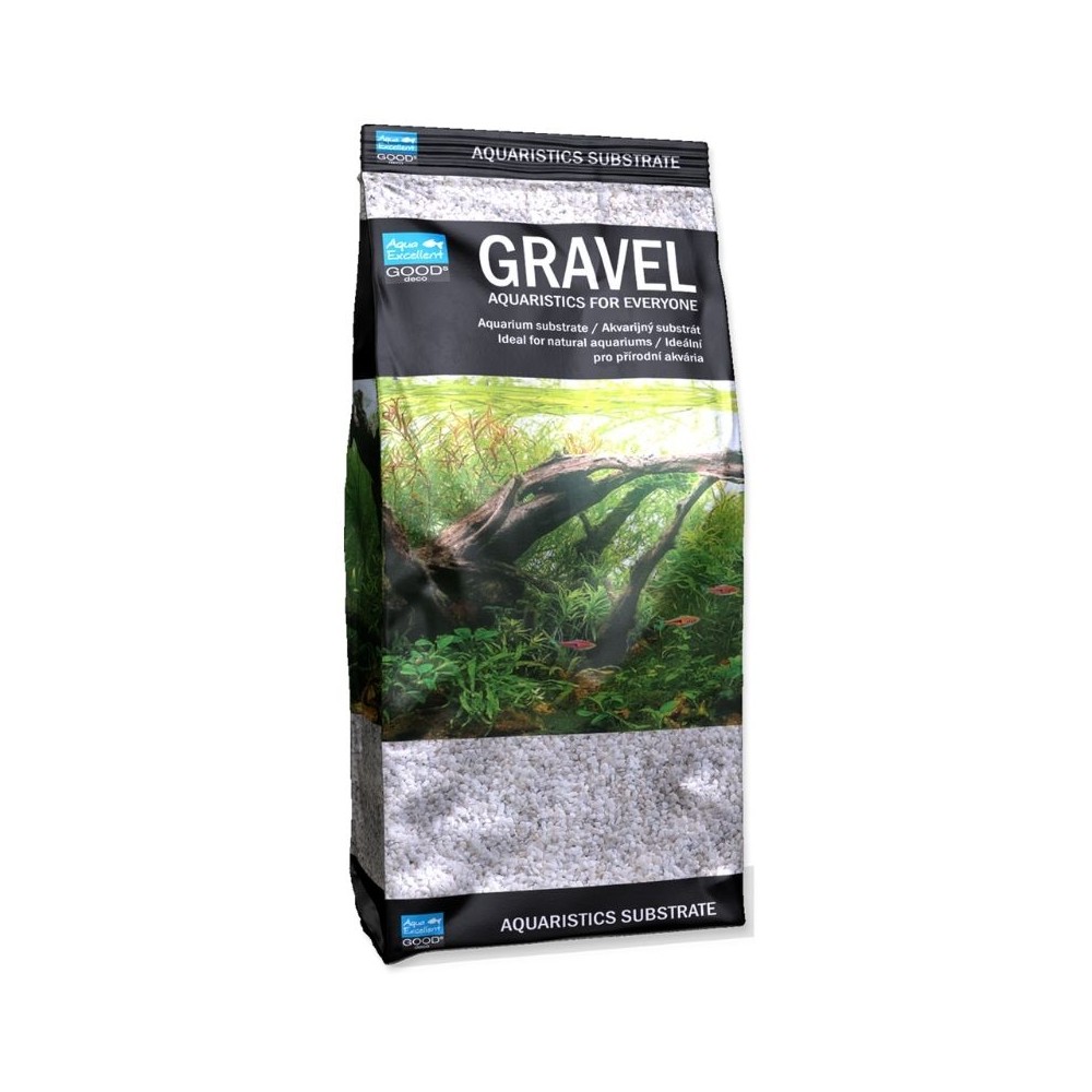 Gruntas akvariumui, baltas, 1,6 - 2,2 mm, 1 kg