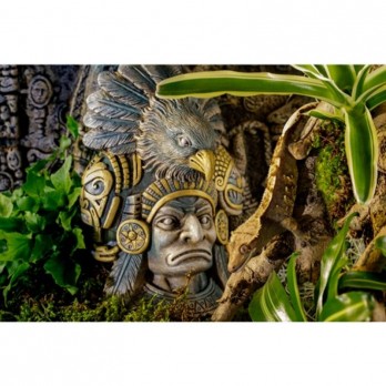 Slėptuvė ropliams Exoterra Aztec Warrior Eagle Knight, 15,5x14x22 cm