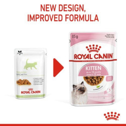 Royal Canin FHN Kitten Instinctive konservuotas maistas kačiukams su padažu 85 g - nuotrauka 4