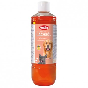 Lašišų aliejus pašaro papildas šunims ir katėms, 500 ml