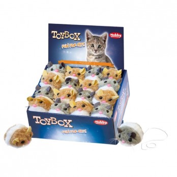 Žaislas katėms vibruojanti pelė