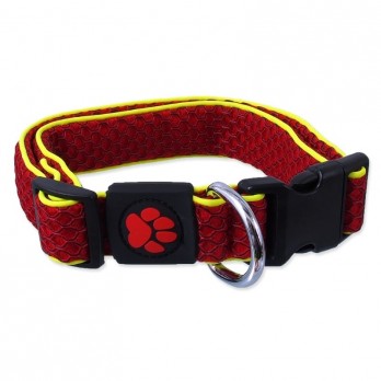 Antkaklis šunims Active Dog Mellow M, 2,5x35-51 cm, raudonas