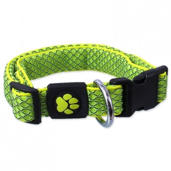 Antkaklis šunims Active Dog Mellow S, 2,5x28-40 cm, laimo spalvos