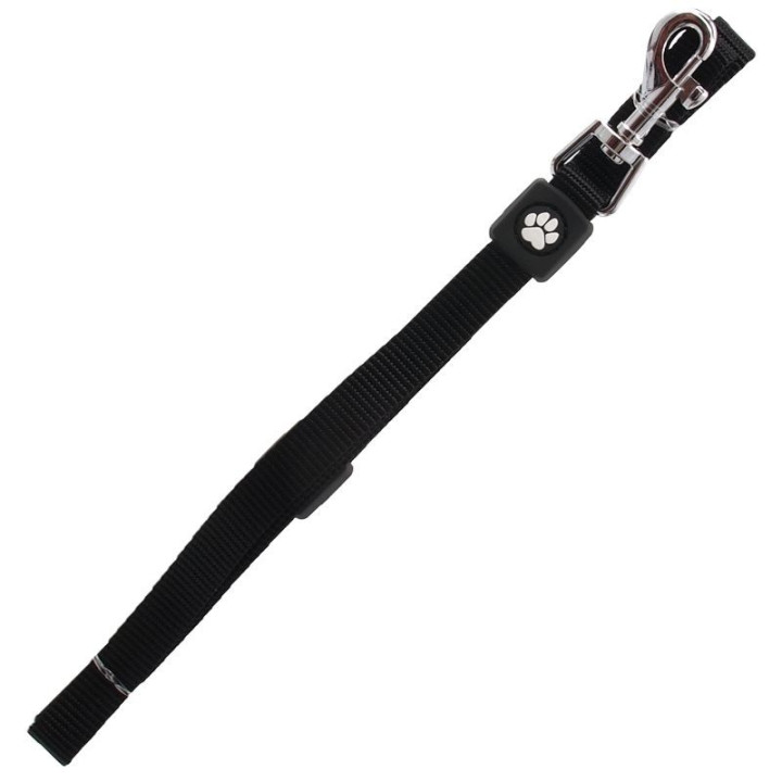 Pavadėlis šunims Active Dog Premium S, 1,5x120 cm, juodas | Akvazoo.lt