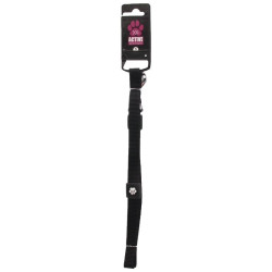 Pavadėlis šunims Active Dog Premium S, 1,5x120 cm, juodas - nuotrauka 2