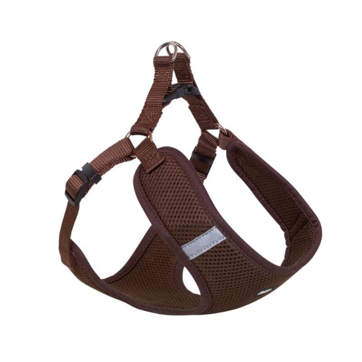 Petnešos šunims Mesh Reflect 41-46 cm + 42 cm, rudos | Akvazoo.lt