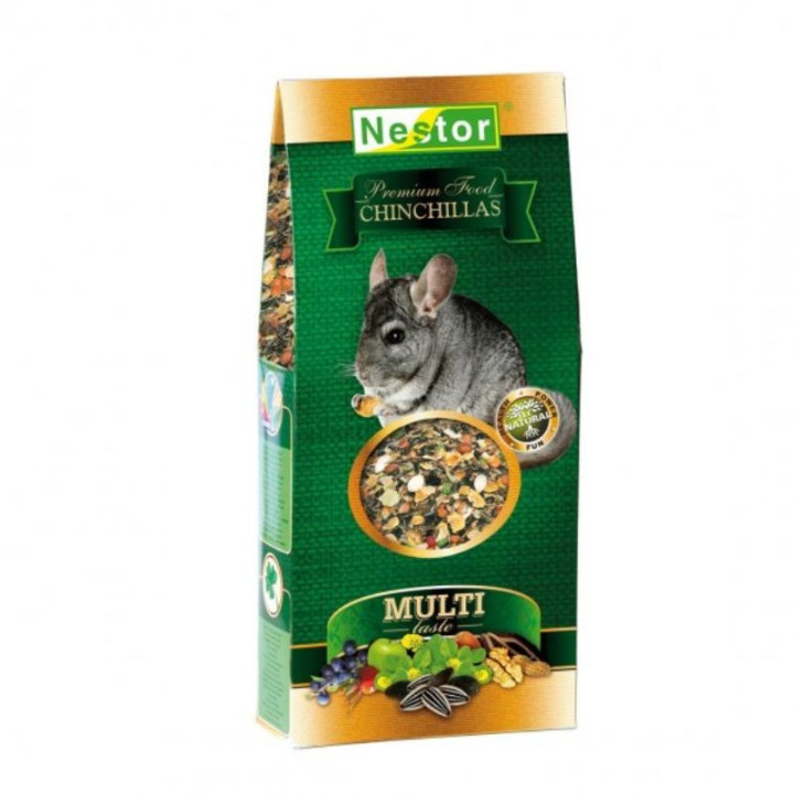 Maistas šinšiloms Nestor Premium 500 ml | Akvazoo.lt