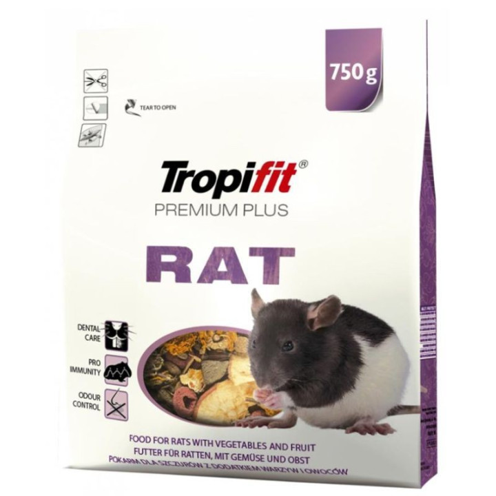 Maistas žiurkėms  Tropifit Premium Plus 750 g