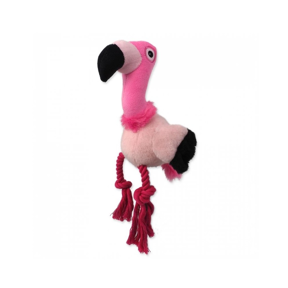 Žaislas šunims pliušinis flamingas Utrasonic, 27 cm