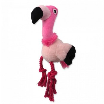 Žaislas šunims pliušinis flamingas Utrasonic, 27 cm
