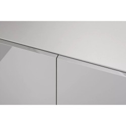 Glossy 50 spintelė CUBE stačiakampė pilka, 50x50x90 cm - nuotrauka 3