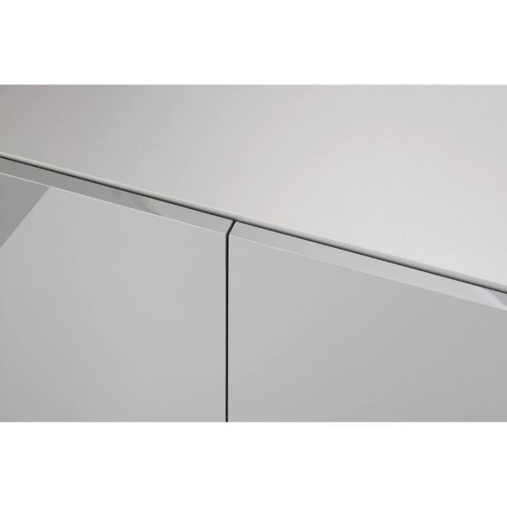 Glossy 50 spintelė CUBE stačiakampė pilka, 50x50x90 cm | Akvazoo.lt