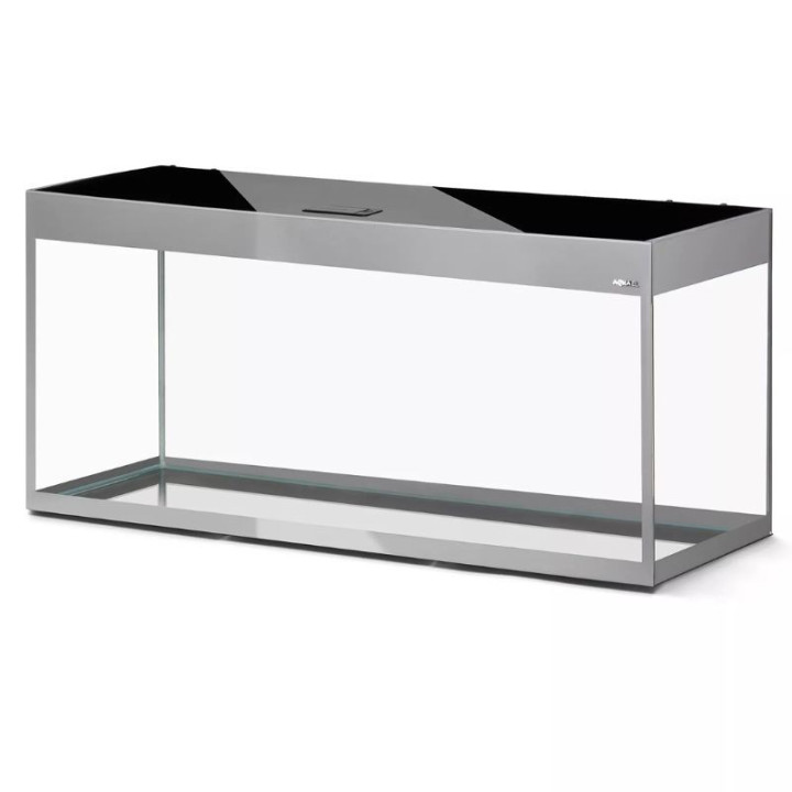 Glossy 150 akvariumas stačiakampis, pilkas, 150x50x63 cm | Akvazoo.lt