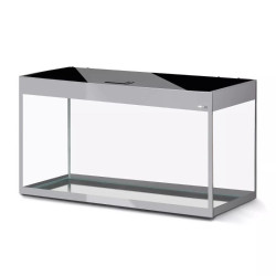 Glossy 100 akvariumas stačiakampis, pilkas, 100x40x60 cm - nuotrauka 2