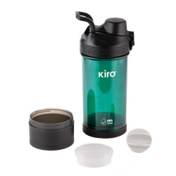 Gertuvė Kiro, 550 ml, skirta kokteilių plakimui, žalia - nuotrauka 4
