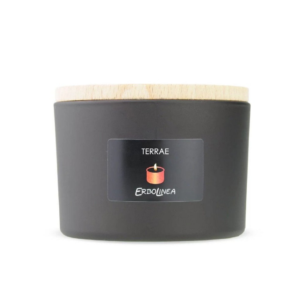 Aromatinė žvakė Erbolinea Candela In Vetro Terrae, 140 g