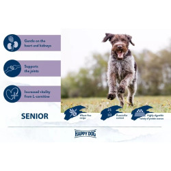 Happy Dog Senior visavertis pašaras suaugusiems seniems šunims, 4 kg - nuotrauka 2