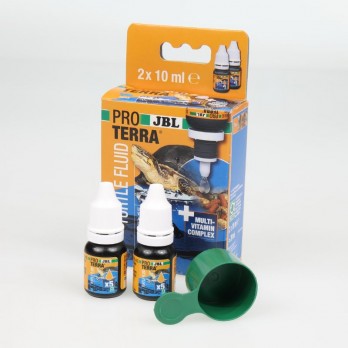 JBL ProTerra vitaminai vandens vėžliams, 2x10 ml