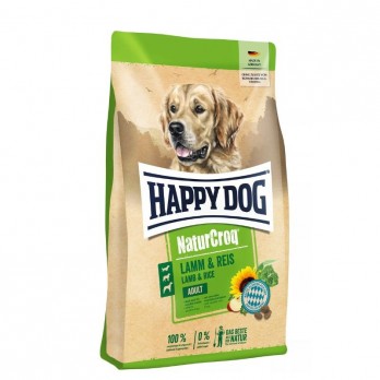 Happy Dog NaturCroq Lamm&Reis maistas suaugusiems šunims su ėriena ir ryžiais, 15 kg