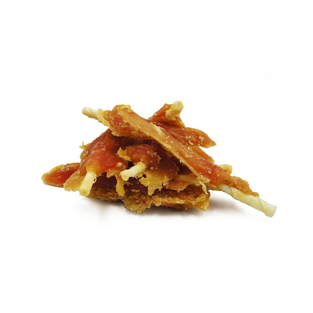 Skanėstas šunims pagaliukai apvynioti vištiena, 500 g