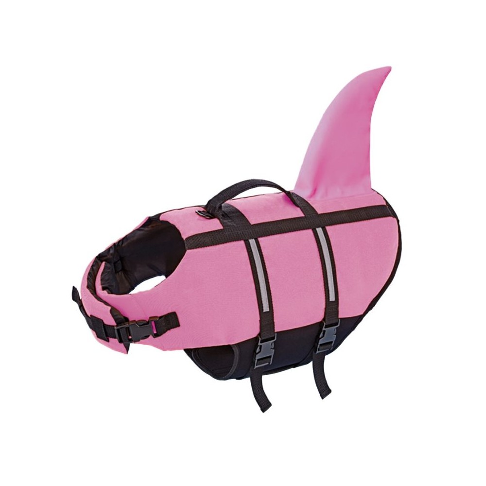 Gelbėjimo liemenė šuniui Sharki S, rožinė, 30 cm