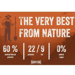 Happy Dog NaturCroq Rind&Reis visavertis pašaras suaugusiems šunims su jautiena ir ryžiais, 2x15 kg - nuotrauka 2