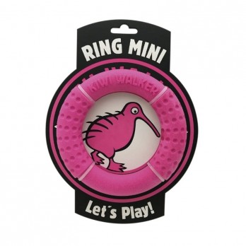 *Žaislas šunims Ring Mini guminis žiedas, rožinis, 13 cm, mini