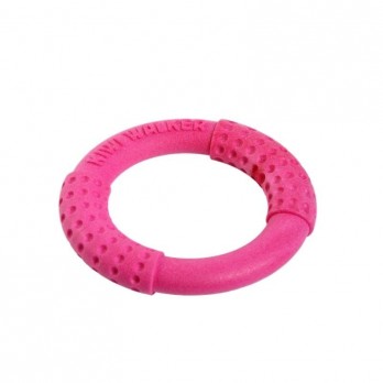 *Žaislas šunims Ring Mini guminis žiedas, rožinis, 13 cm, mini
