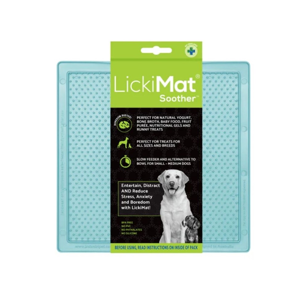 *Laižymo kilimėlis LickiMat Dog Soother, mėtų spalvos
