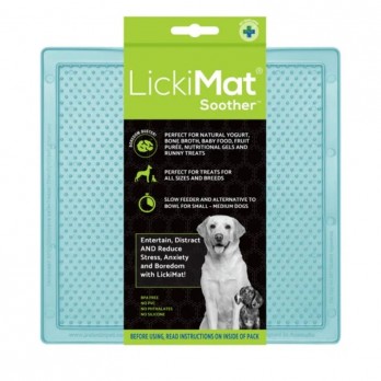 *Laižymo kilimėlis LickiMat Dog Soother, mėtų spalvos