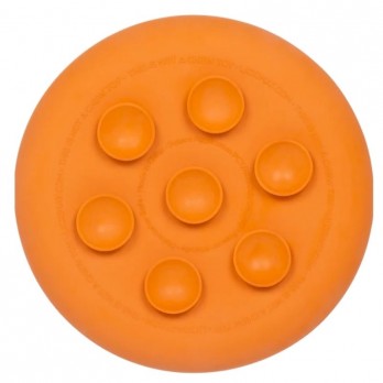 *Laižymo dubenėlis LickiMat Dog Ufo, oranžinis