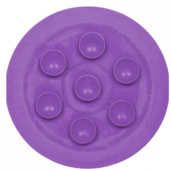 *Laižymo dubenėlis LickiMat Dog Ufo, violetinis